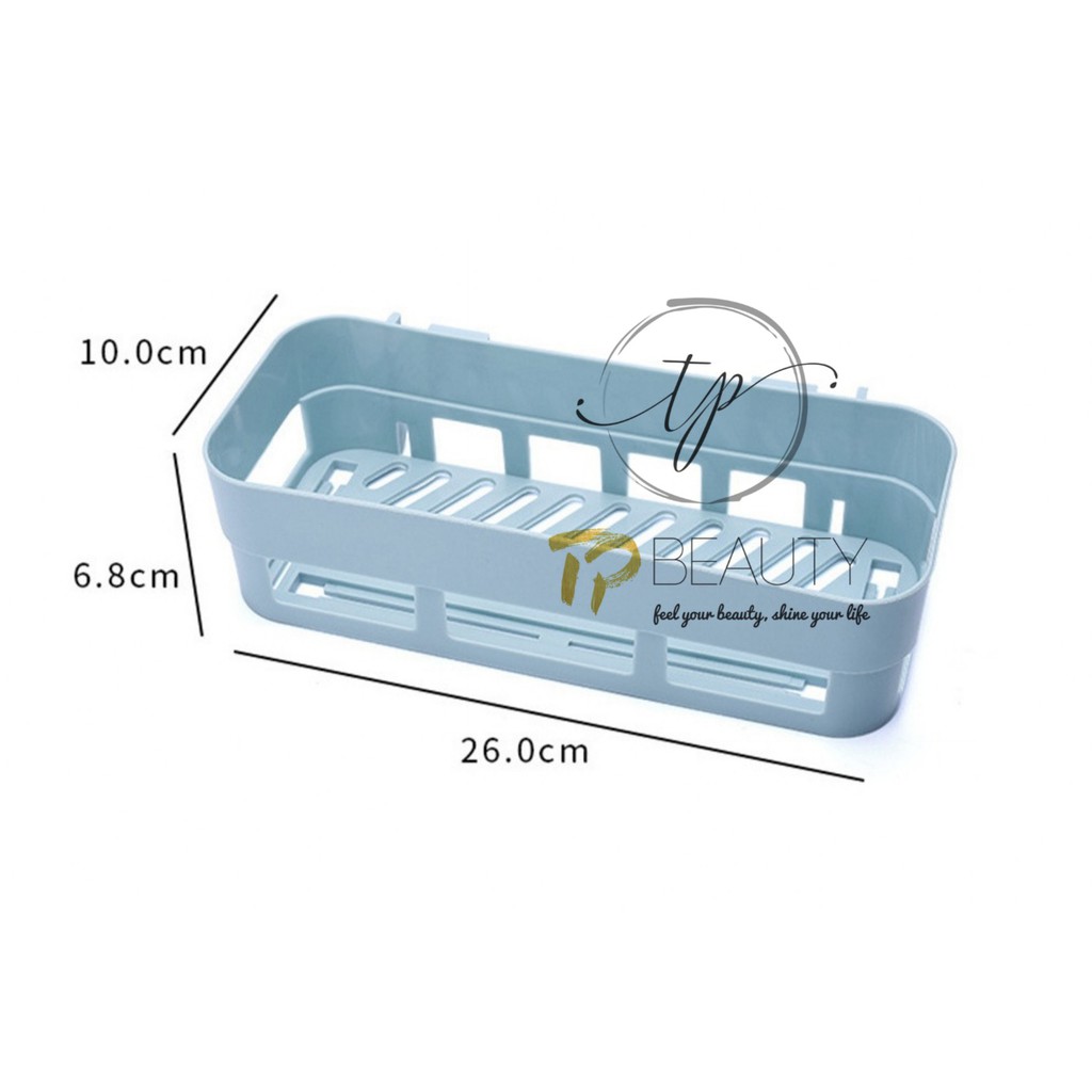 KỆ DÁN TƯỜNG CÓ QUAI TREO KHĂN HÀNG CAO CẤP (MÀU TRẮNG) DÀNH CHO NHÀ TẮM - PHÒNG NGỦ - NHÀ BẾP SIÊU TIỆN LỢI, SIÊU RẺ