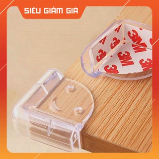Miếng bịt góc bàn silicon (set 4 cái)