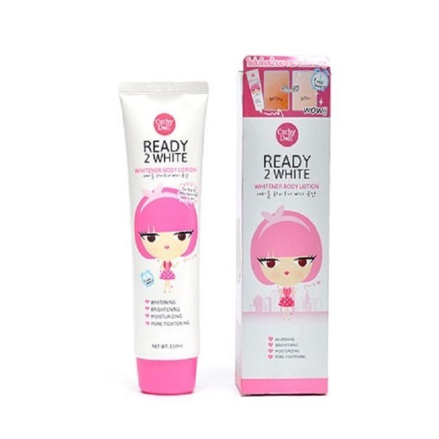 Lotion dưỡng trắng da Cathy Doll ready 2 white
