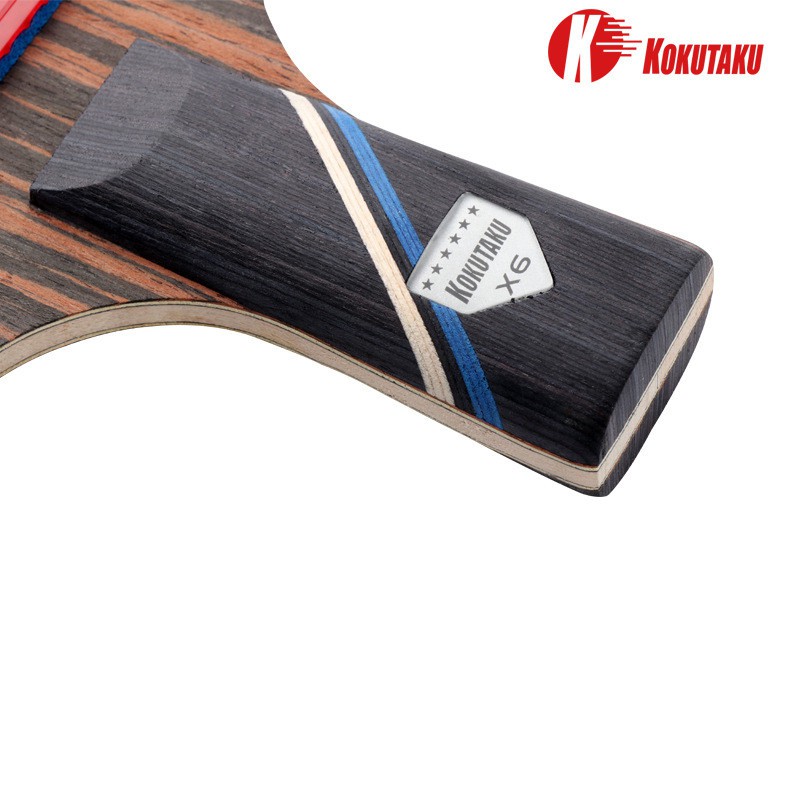 Vợt Đánh Bóng Bàn Bằng Cao Su Carbon 6 Sao Hiệu KOKUTAKU 868 Chất Lượng Cao