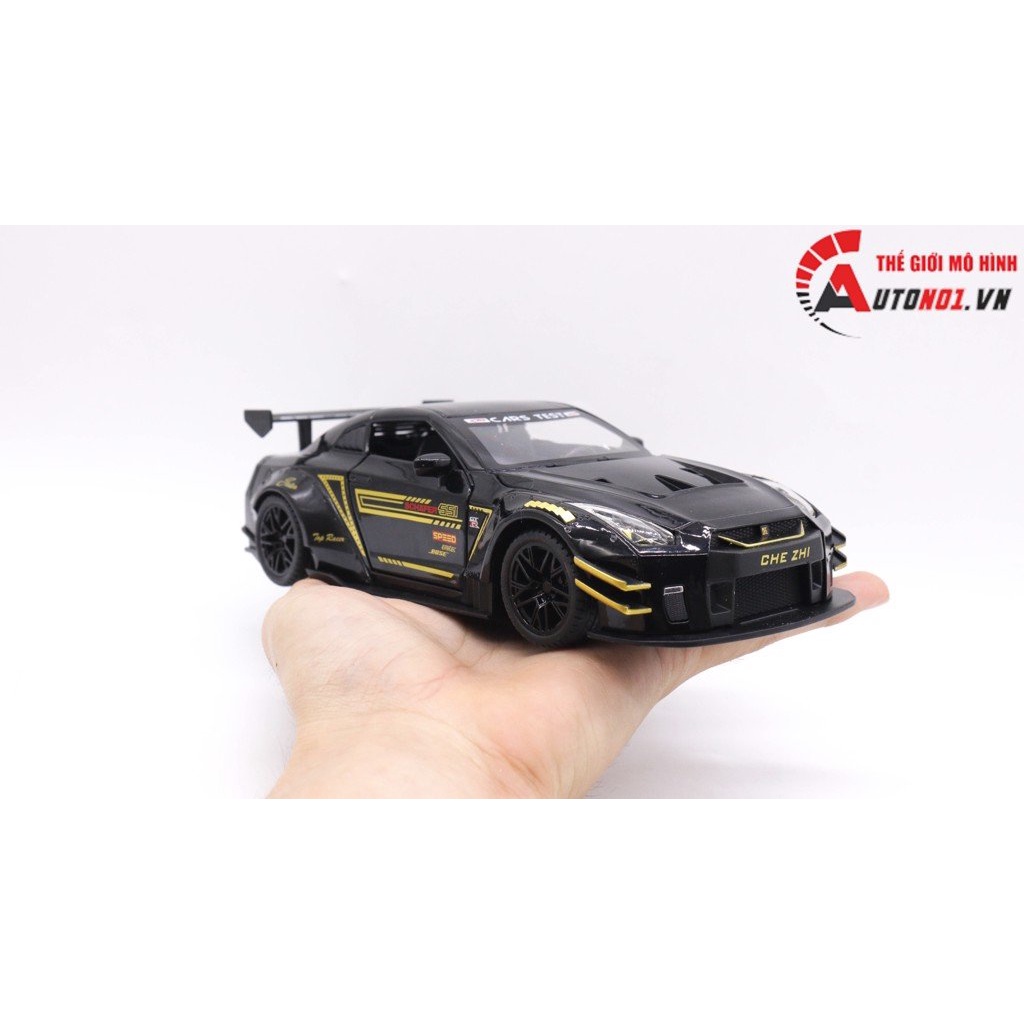 MÔ HÌNH XE NISSAN GT R35 BLACK 1:24 CHE ZHI 7764