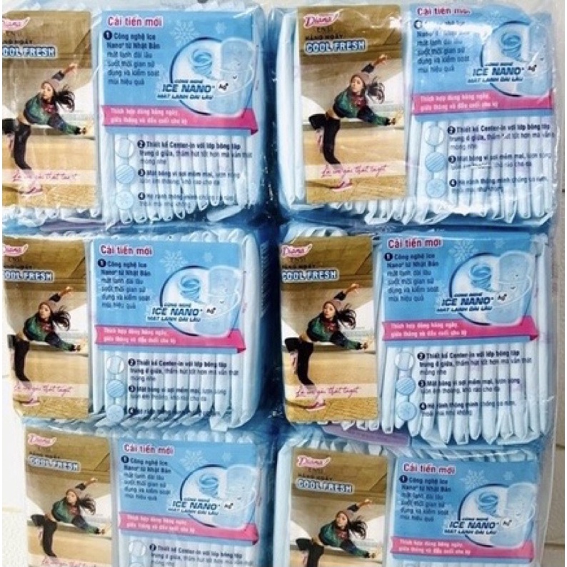 Băng vệ sinh hàng ngày Diana Sensi Cool Fresh 20 miếng