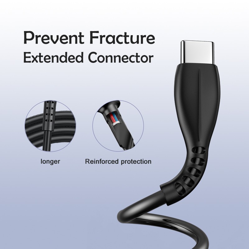 Cáp Sạc Nhanh Awei Cl-115 Type-C Và Micro Usb 2.4a