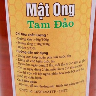 Mật ong Tam Đảo