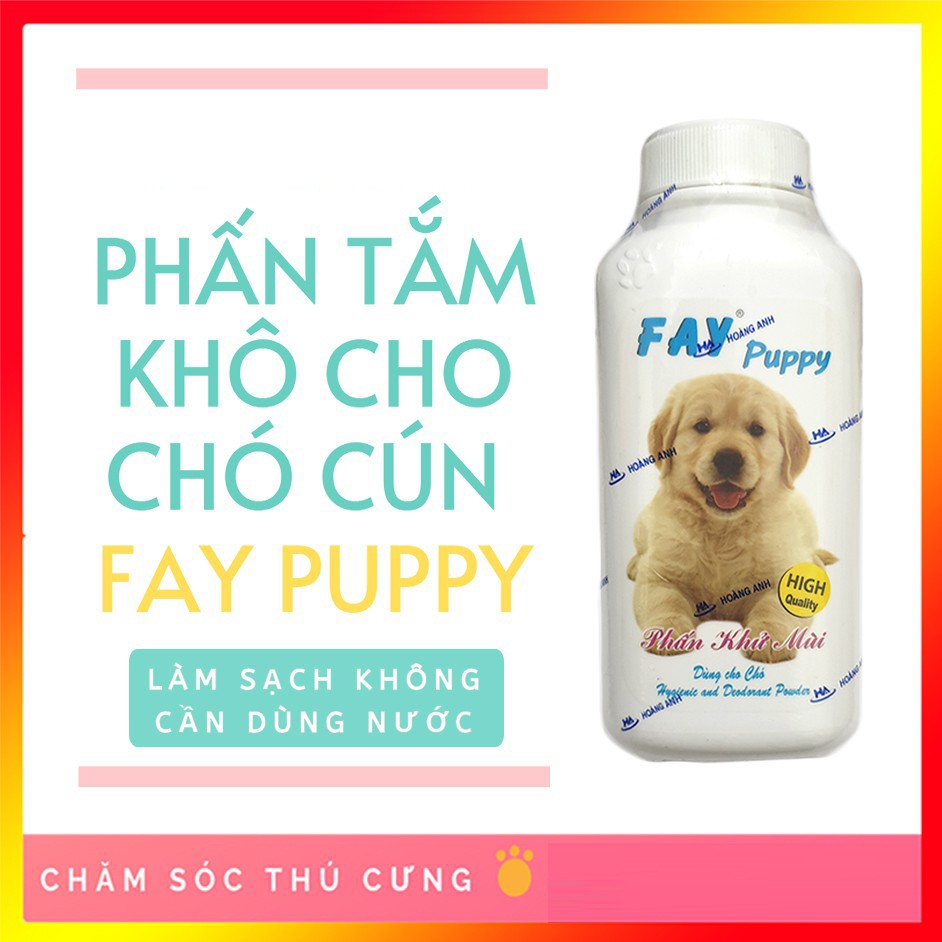 Phấn thơm tắm khô siêu thơm cho chó