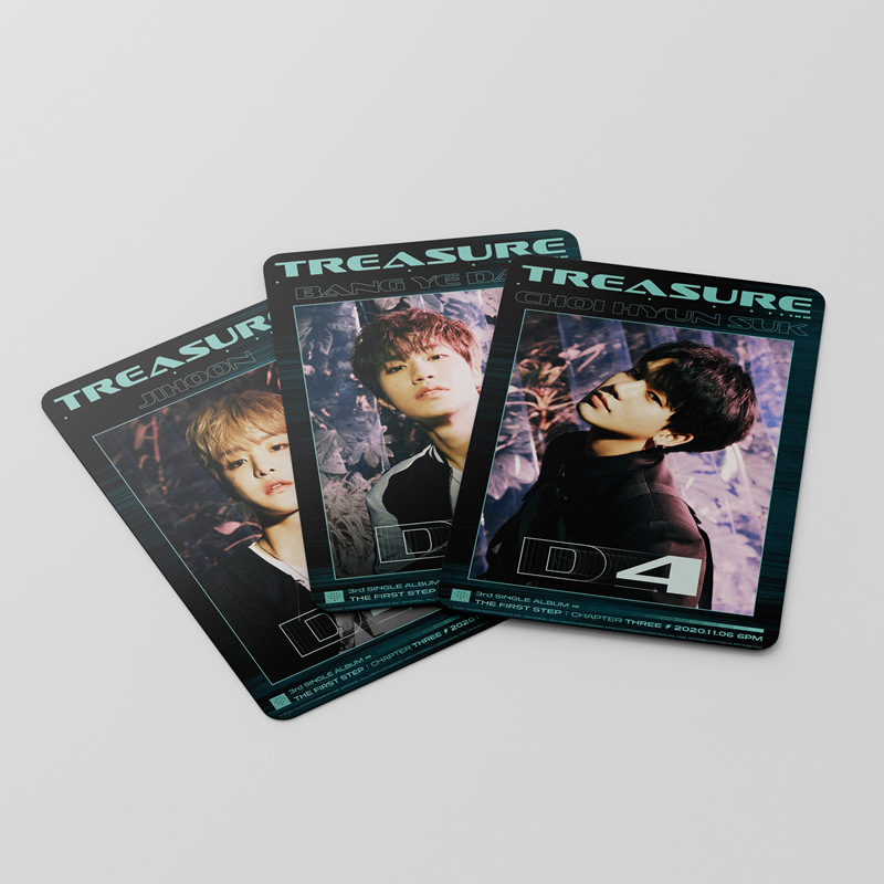 54pcs/box TREASURE Lomo card Photocard | BigBuy360 - bigbuy360.vn