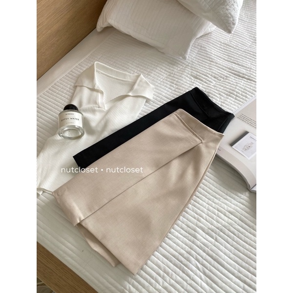 Chân váy zip vạt giả 580_CV0080