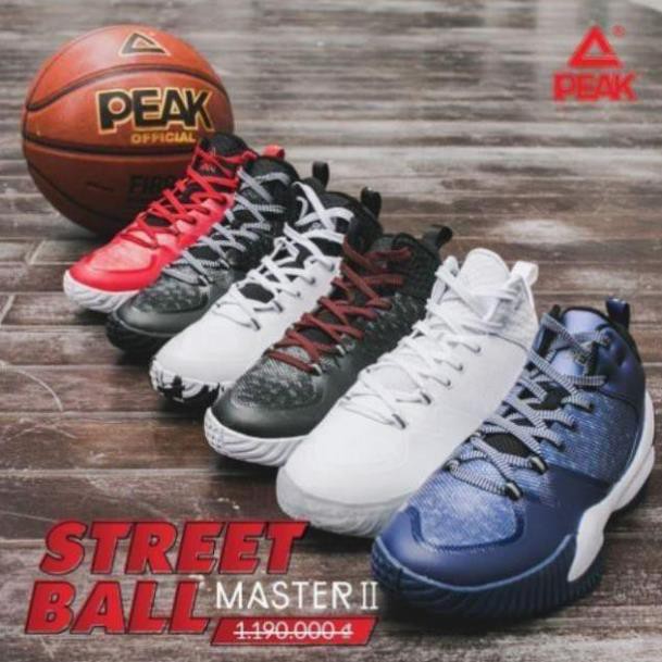 XẢ HÀNG HOT [Đỉnh Cao] Giày Bóng Rổ Peak Streetball Master 2 TỐT . . BÁN RẺ NHẤT new new : c1 hot Xa neww