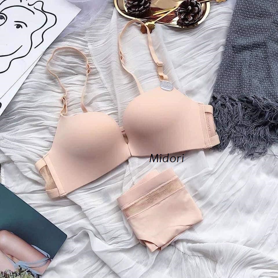 Bộ đồ lót su đúc Cài Trước Siêu Nâng Đẩy, Áo Ngực đúc su không gọng tạo khe Siêu Sexy CK316 | BigBuy360 - bigbuy360.vn