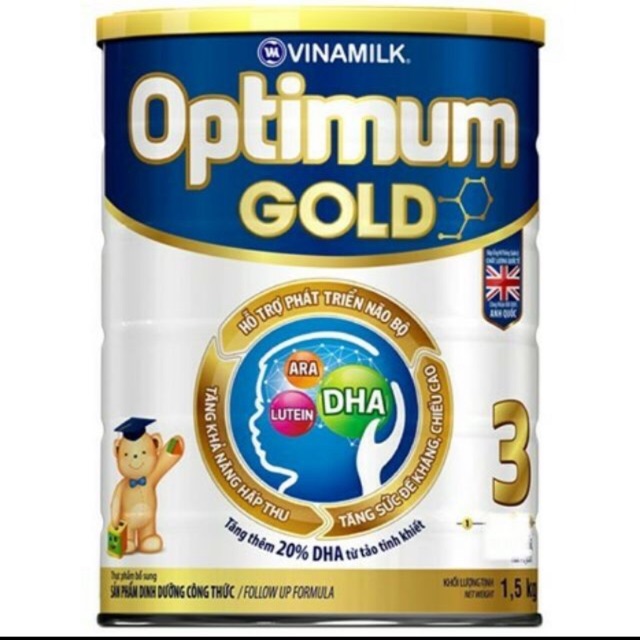 {Giá sập sàn} Sữa bột Optimum 3 HT1500g