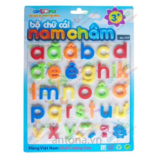 Vỉ Học Chữ Cái Thường Nam Châm Chính Hãng Antona
