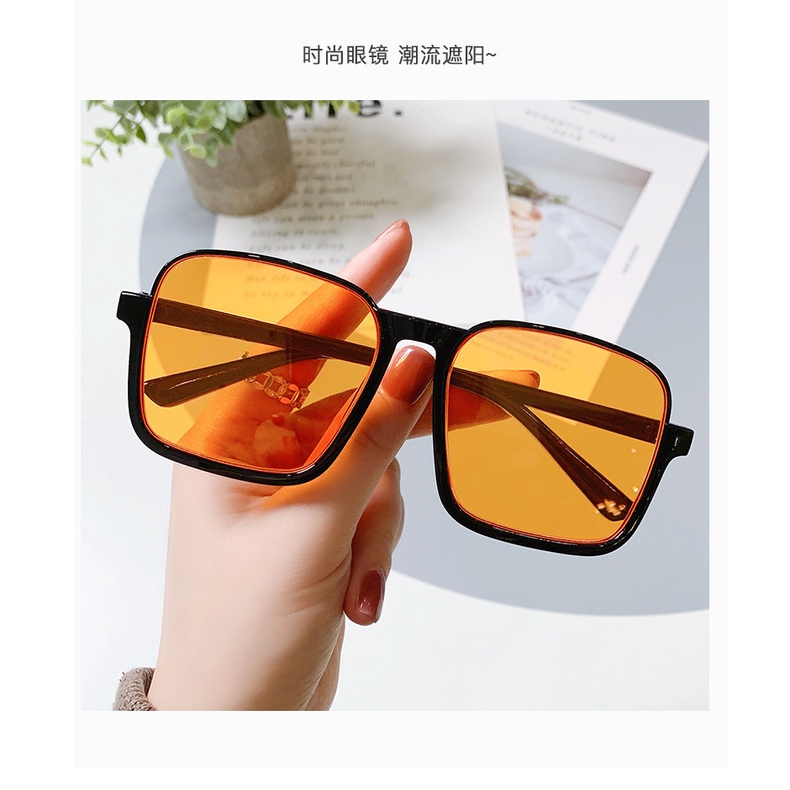 Kính Mát Gọng Kim Loại Phong Cách Thời Trang Hàn Quốc