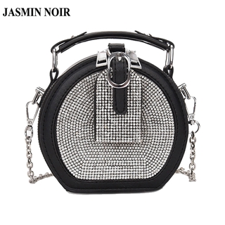 Jasmin noir túi đeo chéo da pu thời trang 2021 dành cho nữ