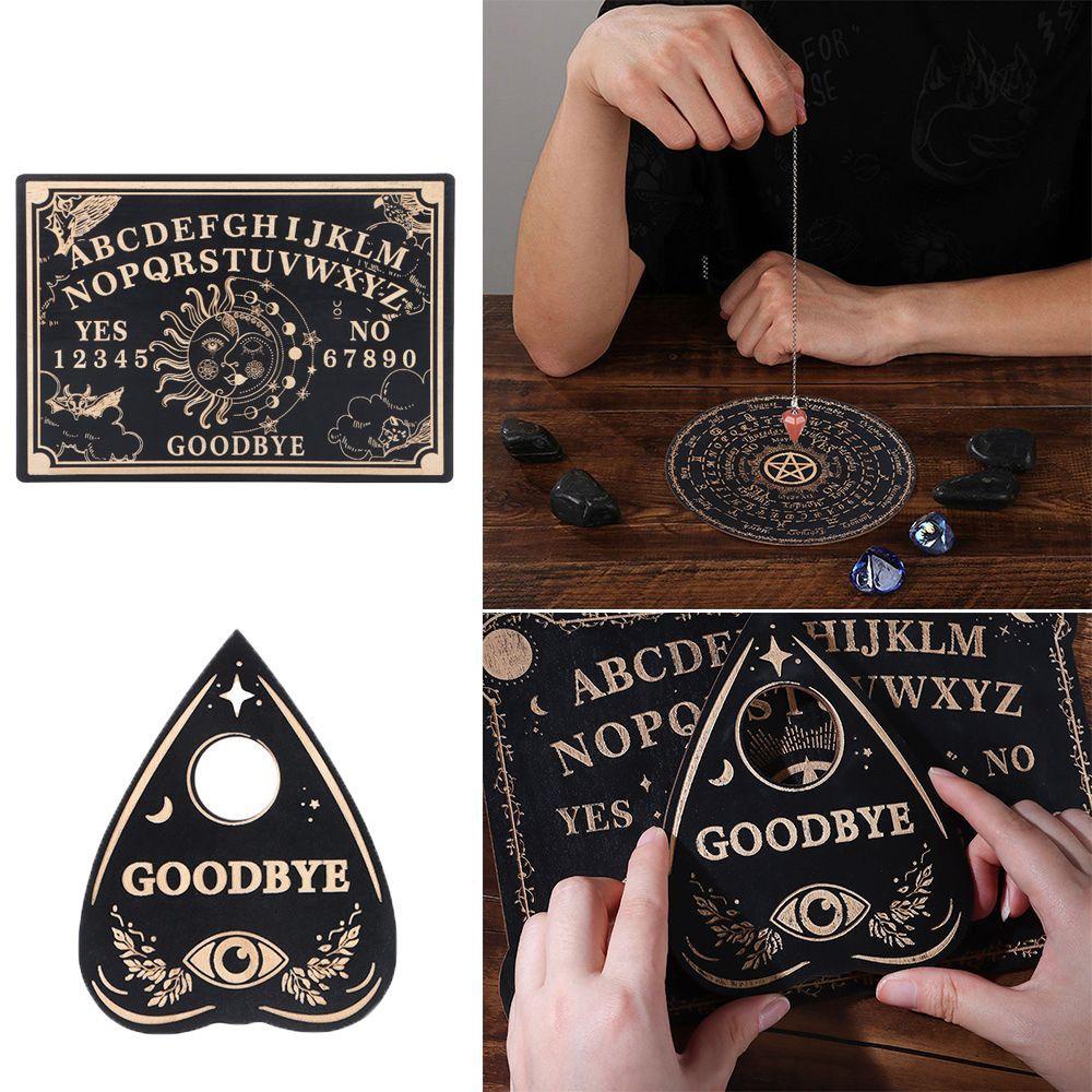 Bộ Bảng Phân Chia Thủ Công DAPHS|Bảng Gỗ Lục Giác Hình Ngôi Sao Mặt Trời Mặt Trăng Màu Đen Treo Tường Trang Trí Nhà Cửa