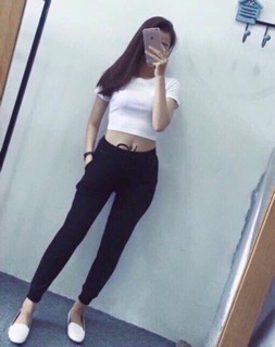 Quần jogger thun gân nam nữ