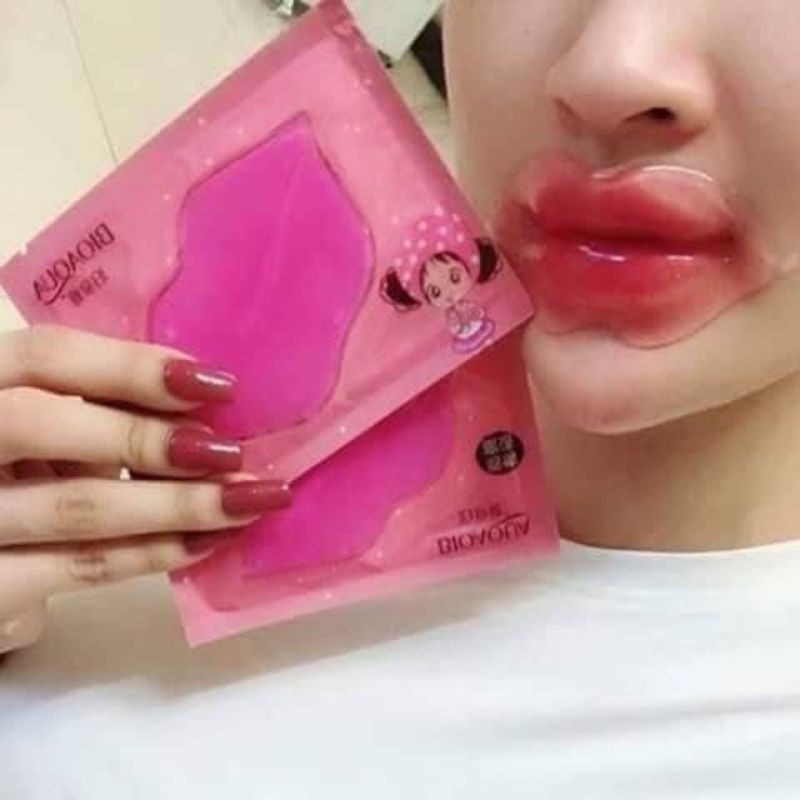 Mặt nạ dưỡng môi ❤️ FREE SHIP❤️ Mask dưỡng ẩm, làm hồng môi Bioaqua