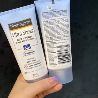 Kem chống nắng Neutrogena dùng được cho cả mặt và body