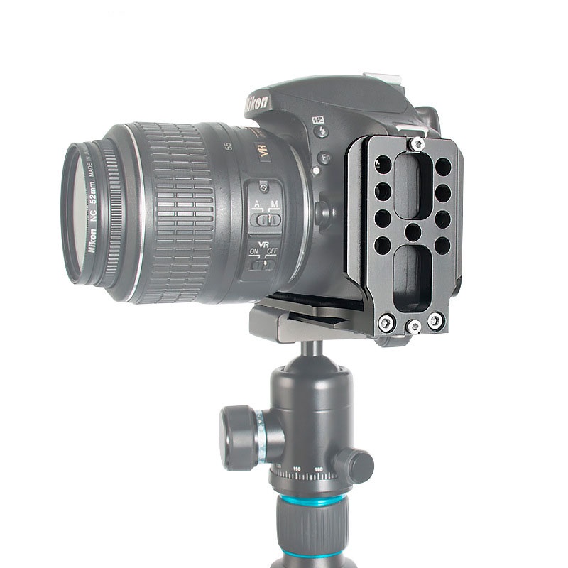 Đế giá đỡ tháo lắp nhanh chữ L cho máy ảnh canon, fuji, nikon v.v...phù hợp với gimbal Ronin S / SC DJI