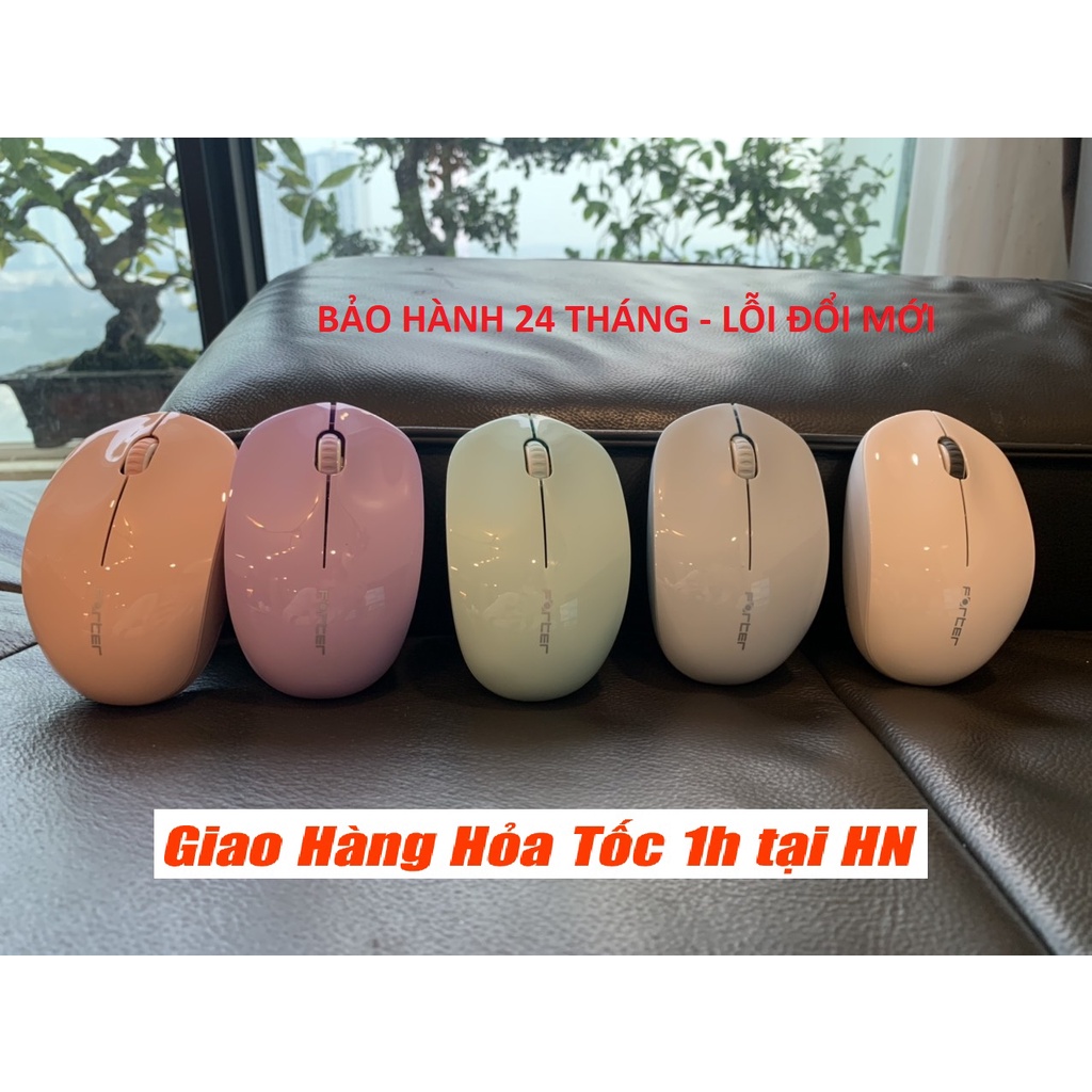 Chuột Không Dây Forter V6 (6 Màu) - Hàng Chính Hãng Bảo Hành 2 Năm