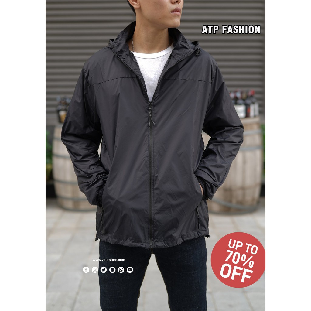 [Hàng Shop] Áo Gió Nam 2 Lớp, Vải Gió Mềm Mịn, Chống Nước Cực Tốt, Hàng Xuất Khẩu G-3 | BigBuy360 - bigbuy360.vn