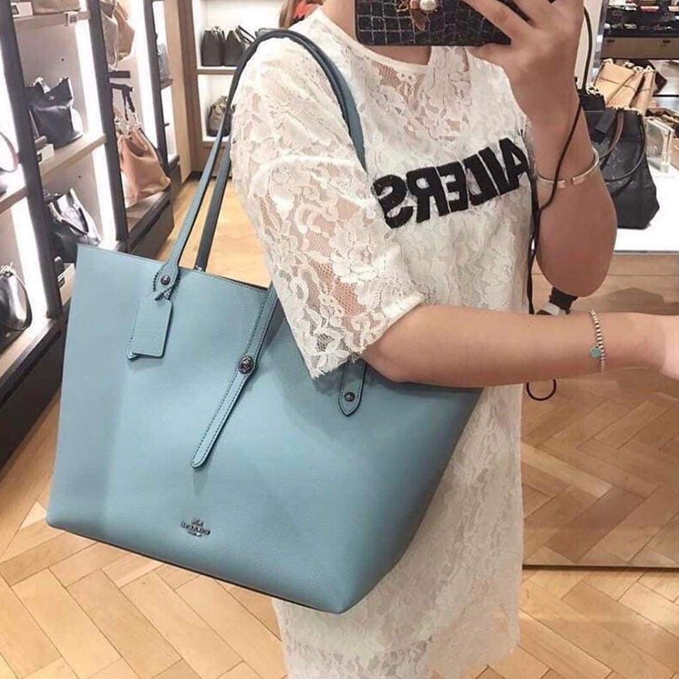 Túi xách Coach Tole da thật