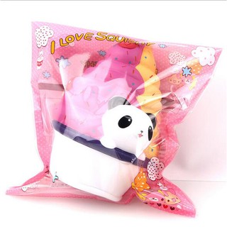 Kem gấu trúc Squishy