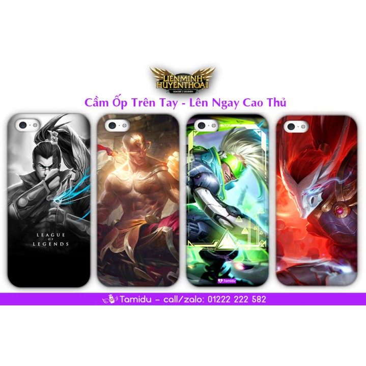 Ốp Lưng IPhone 5 / IPhone 5S LIên Minh  3D