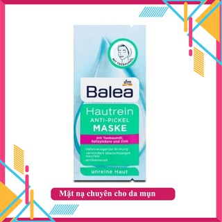 Mặt Nạ Chuyên Cho Da Mụn ❤️ BALEA ❤️ Hautrein Anti Pickel