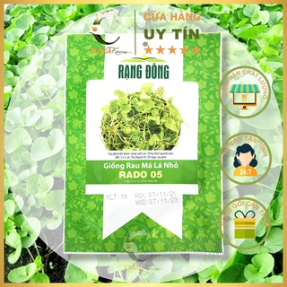 Hạt Giống Rau Má Lá Nhỏ Rado 05 (1gr) Dễ Trồng, Năng Suất Cao