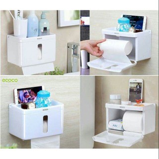Hộp đựng giấy vệ sinh Ecoco siêu dính. hàng cao cấp