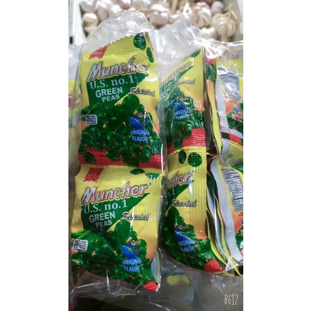 đậu Hà Lan sấy giòn tẩm vị ăn liền, túi 12 gói 👌👍