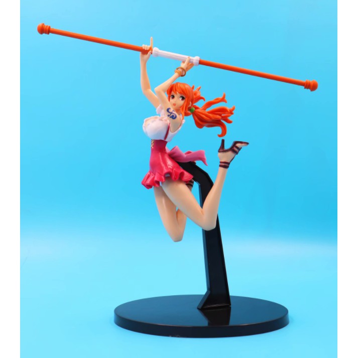 (Hết hàng) Mô hình One Piece - Nhân Vật Nami Gậy thời tiết 25cm