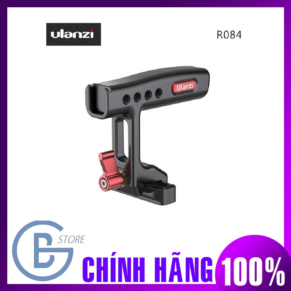 Tay Cầm Nhôm Đa Năng Hỗ Trợ Quay Phim Cho Máy Ảnh DSLR - Ulanzi R084 Universal Mini Metal Nato Top Handle Grip | WebRaoVat - webraovat.net.vn