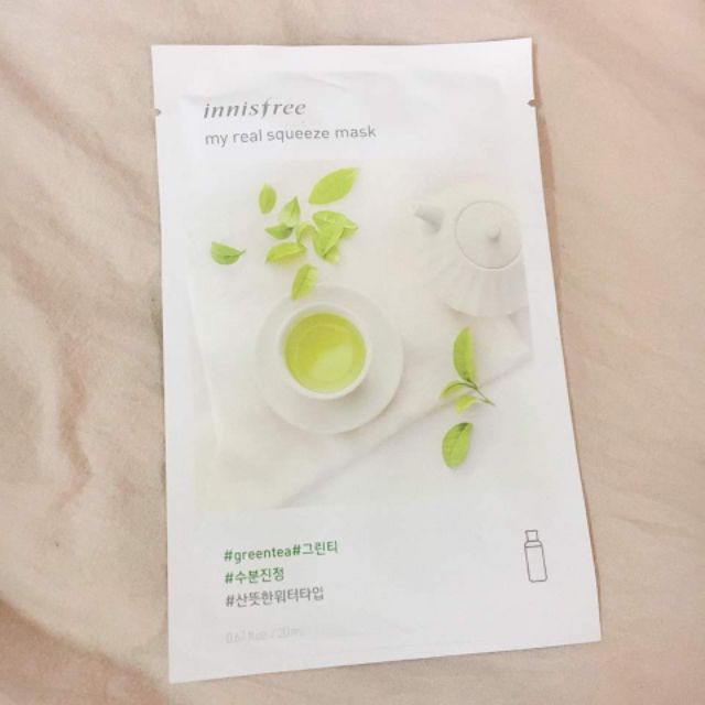 MASK INNISFREE TRÀ XANH