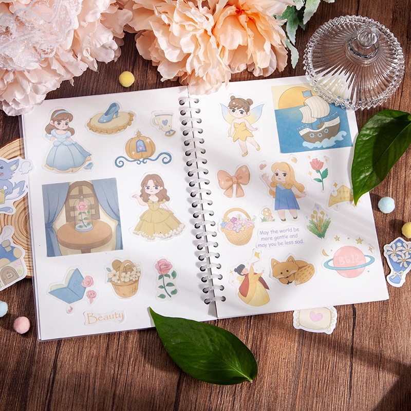 Bộ 30 Miếng Dán Họa Tiết Hoạt Hình Xinh Xắn