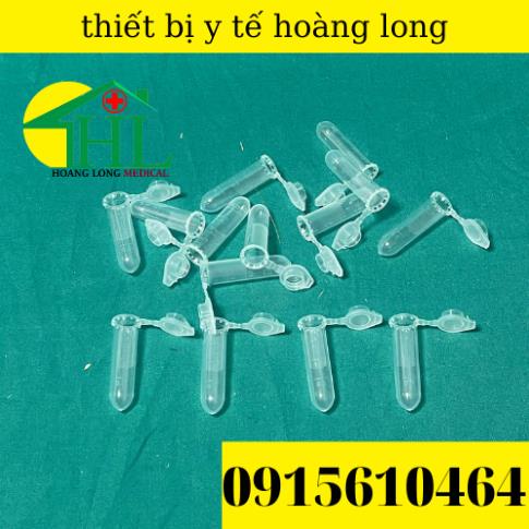 [ Combo 50 ] Ống Lưu Huyết Thanh - Ống Đựng Huyết Thanh - Ống Ly Tâm EPPENDORF 2ml Nắp Bật