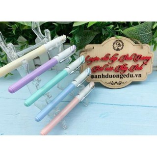Bút Mài Thầy Ánh SH058 (Nét Nhỏ), Hàng Chính Hãng, Ngòi Kim Tinh Lá Tre, Dành Cho Lớp 3 Trở Lên