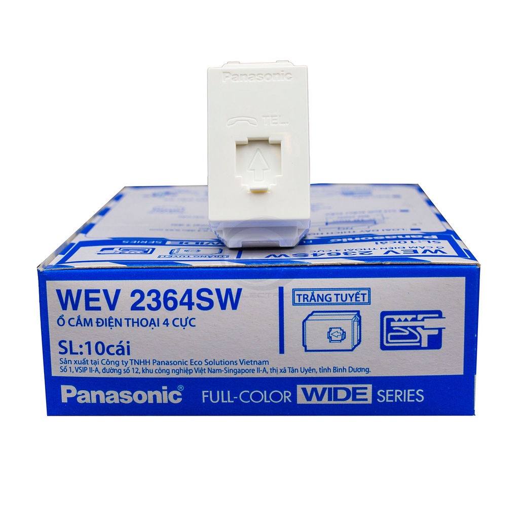 Hạt mạng panasonic WEV 2364SW chính hãng chuẩn wide