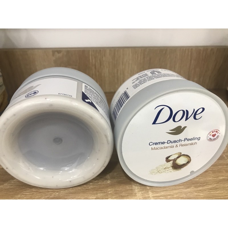 Sữa tắm Tẩy da chết Dove Creme