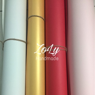 Giấy mỹ thuật làm hoa backdrop định lượng 120gsm tone- trắng- nhũ gold- đỏ- hồng cam