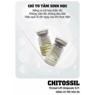 CẤY CHỈ TƠ TẰM Chitossil Hàn Quốc.