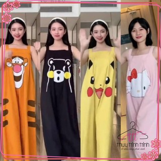 SIÊU HÓT, đầm suông in hình thú dể thương chưa bao giờ hạ nhiệt, sản phẩm dể thương dành cho những ban dể thương