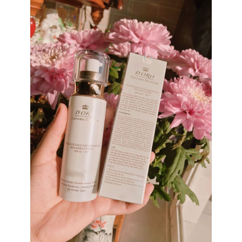 Kem Chống Nắng Vật Lý DORO 40g - Chống nắng, nâng tông, sáng da tự nhiên