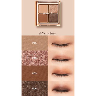 Bảng Phấn Mắt 4 Màu Peach C Eye Shadow Palette