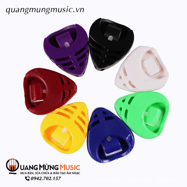 Hộp dán đựng pick phím gảy trên đàn guitar chất lượng - Hộp đựng phím gảy pick ( dán trên mặt đàn )