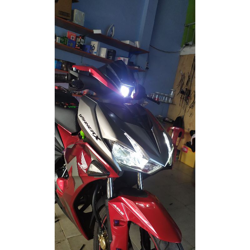 Đèn Trợ Sáng L4x T6 - Xml2 Kính tím