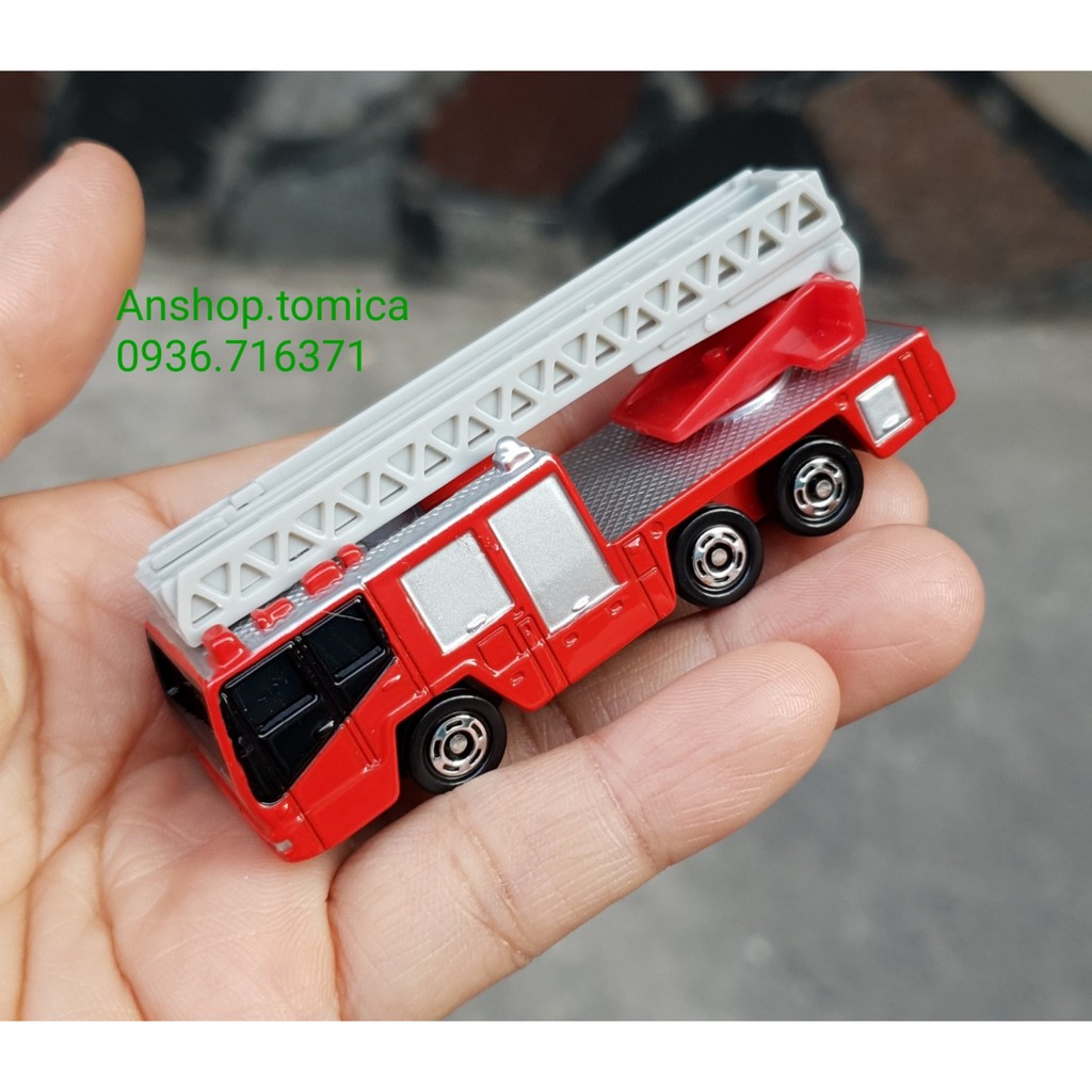 Mô hình xe cứu hỏa thang tomica Nhật Bản No108 (Có Hộp)