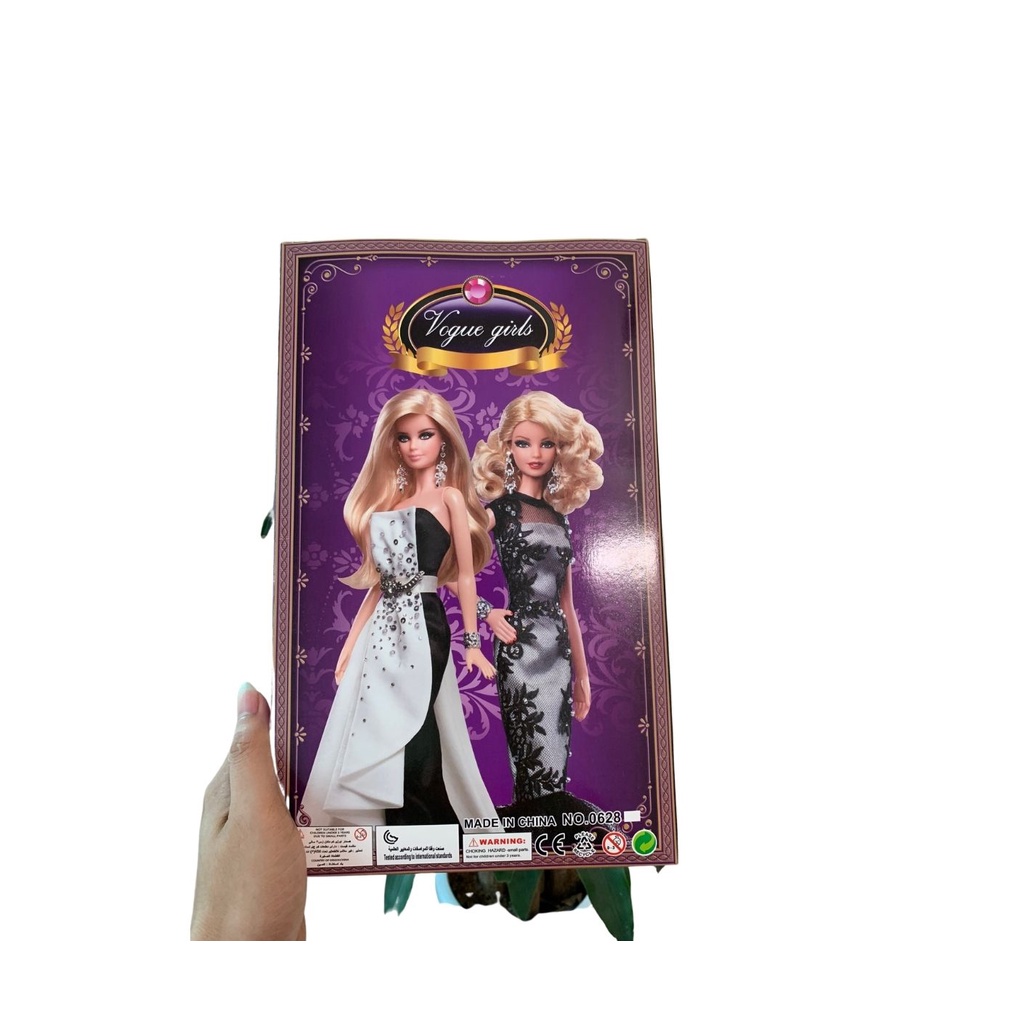 Búp Bê Barbie Cỡ Lớn Cao 30 cm Tặng Kèm Phụ Kiện - Đồ Chơi Búp Bê Elsa Công Chúa Cho Trẻ Em – 0628