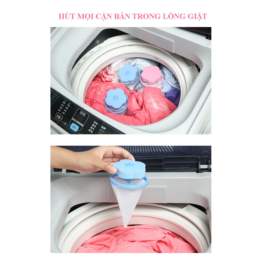 Phao Lọc Cặn -Bẩn Máy Giặt Thông Minh, Tiện Lợi PL01