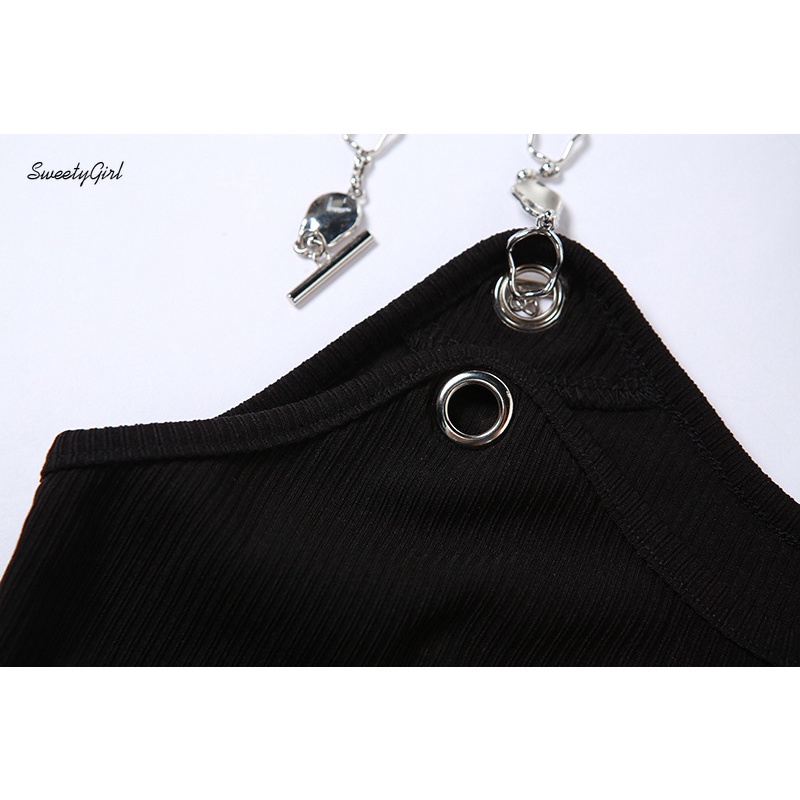 Đầm Mini Không Tay Ôm Eo Phối Màu Tương Phản Thời Trang 2022 Cho Nữ